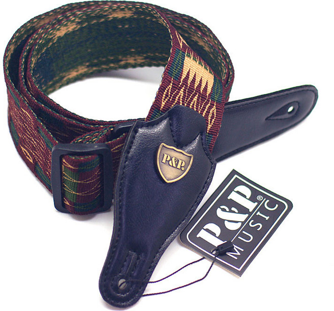 소울스테이지 코튼 보헤미안 기타 스트랩 통기타 일렉기타 베이스기타 멜빵 어깨끈, 1개