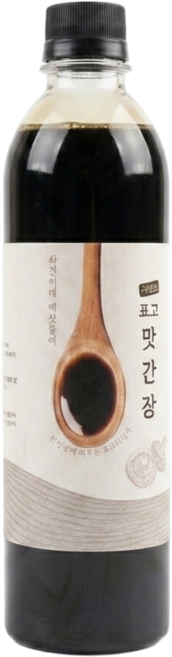 하진이네 표고맛간장 국내산 만능간장 쯔유 실속형, 500ml, 1개, 500ml