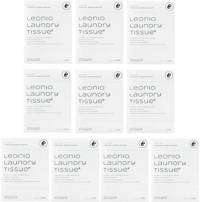 레오니오 국내생산 이염방지시트 유해물질 미세먼지흡착 40매, 10개