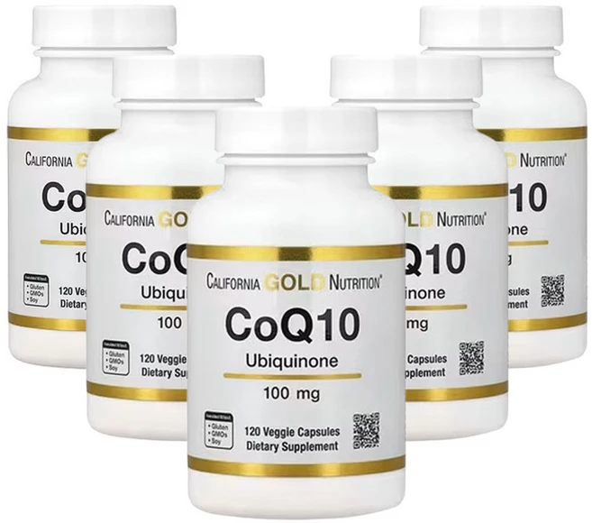 레이크 에비뉴 뉴트리션 CoQ10 USP 등급 유비퀴논100mg 식물성캡슐 120정 x 5, 5개, 100mg - 쿠팡