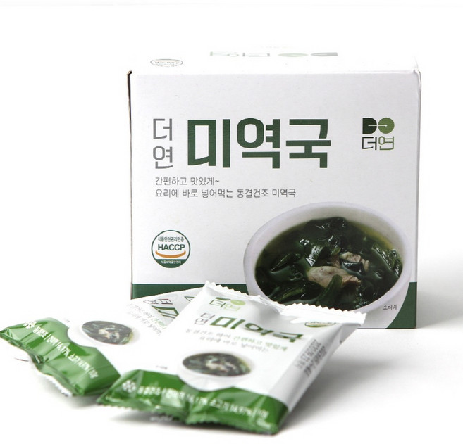 더연 동결건조 미역국, 10g, 8개