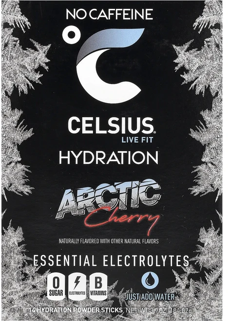 효과가 좋은 Celsius Live 핏 수분 필수 전해질 카페인 무함유 아틱 체리 분말 스틱 14개입 각 7.43g(0.26oz) 최저가격, CelsiusLive핏수분필수전해질카페인무함유아틱체리분 - 쿠팡
