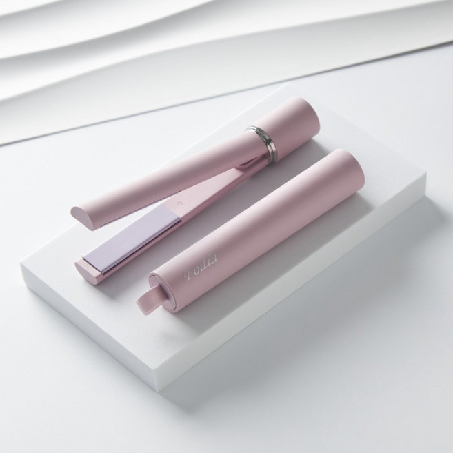 (髮克希) 富麗雅 S-12-P 造型夾 平板夾, FODIA 口袋迷你離子夾-粉紫色