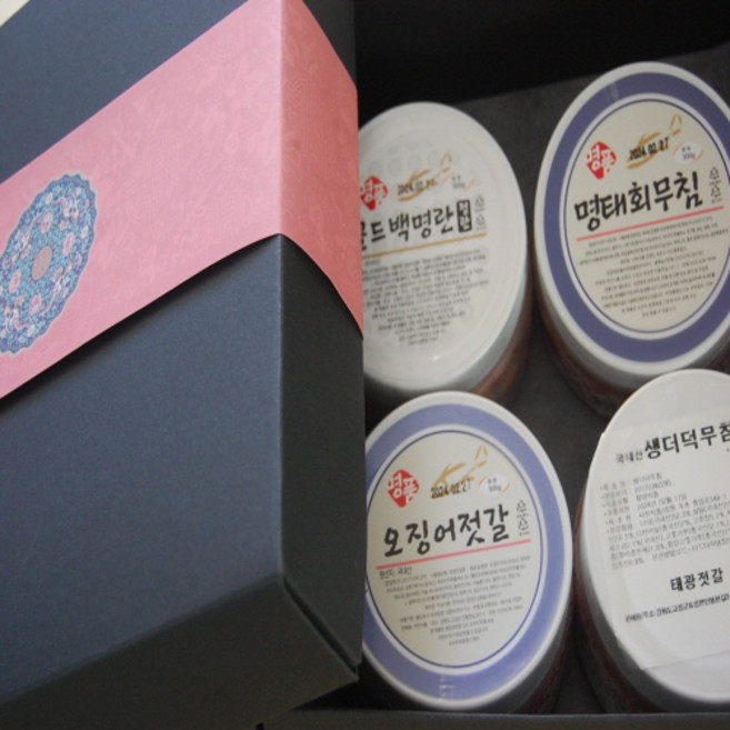 [태광젓갈] 속초 명품 젓갈 선물세트, 천진선물세트, 1개, 500g