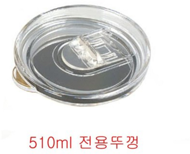 허니 스텐컵용 플라스틱뚜껑 510ml 전용, 상세페이지 참조, 1개