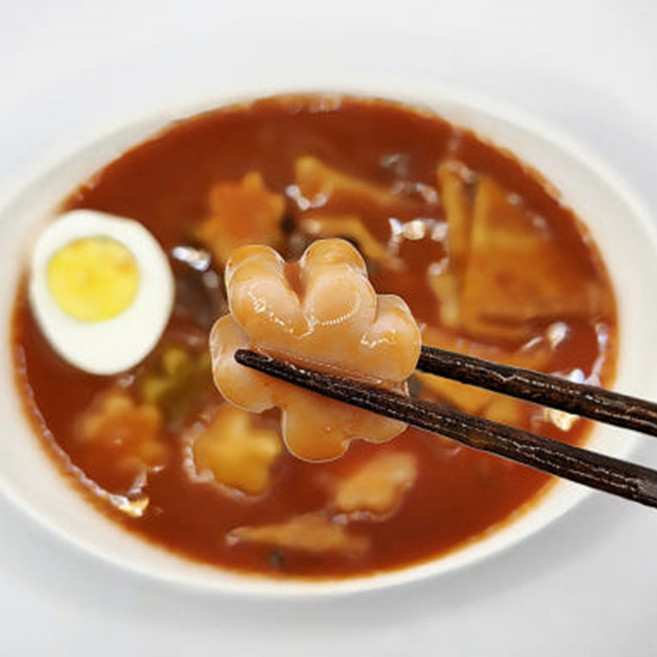 해밀블루 떡볶이 밀키트 쫀득쫀득 꽃떡 국물떡볶이 쌀떡볶이양념장 매콤한 어른용, 1세트, 610g