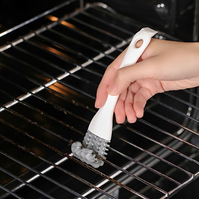 오븐 청소 브러쉬 화덕 석쇠 고기불판 그릴판 청소솔, 1개