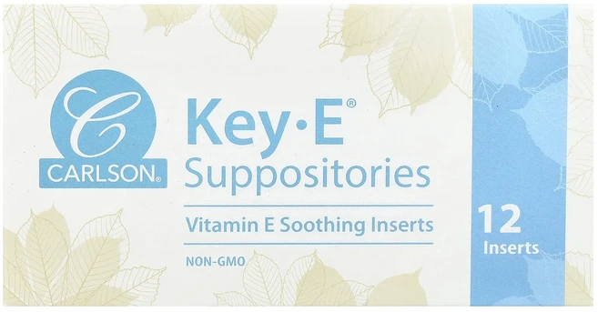 Carlson Key-E® 좌약 12개입, Carlson KeyE 좌약 12개입 - 쿠팡