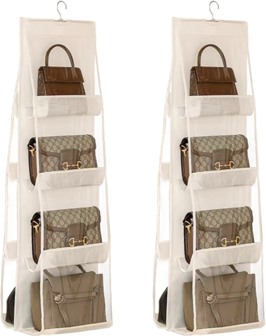 코지메이트 8단 핸드백 보관함, 2개, 화이트