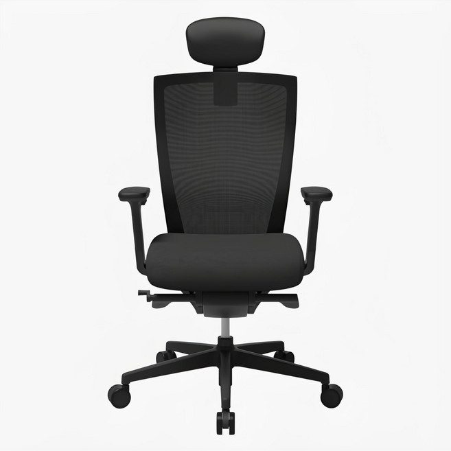 시디즈 T50 컴퓨터 책상 의자 HDA 방문설치, 블랙+다크그레이