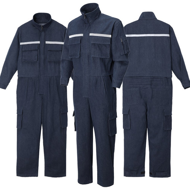 샤인힐즈 봄가을 스즈끼 청 일체형 작업복 KS 716 우주복 정비복 용접복