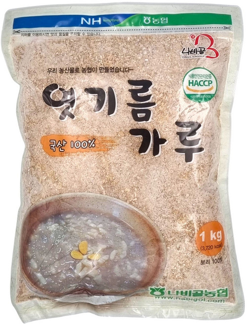 [농협] 함평 나비골농협 국산 엿기름가루 (식혜만들기), 1kg, 1개