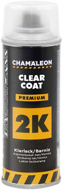 독일제 카멜레온 2K 클리어코트 2액형 스프레이 200ml 500ml, 1. 클리어코트_200ml_11012, 1개, 클리어코트 11012 (200ml)