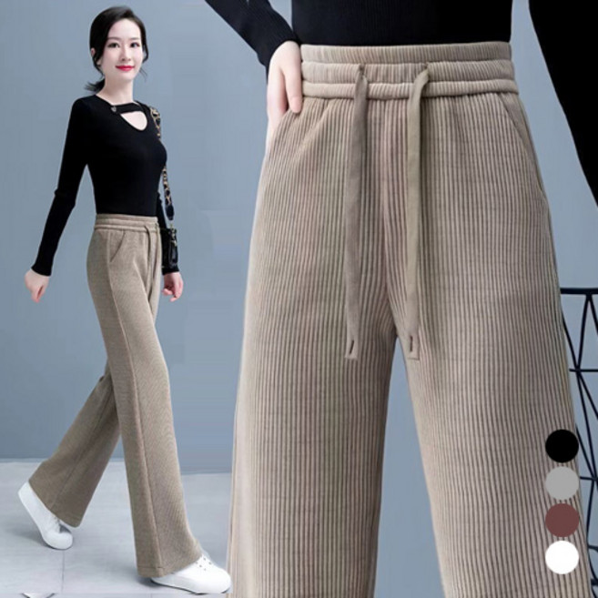 봄 가을 춘추 여자바지 골덴 데일리 팬츠