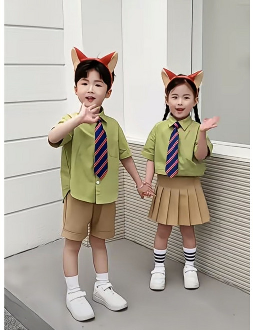 [또또상회] 주토피아ST 주디 닉 코스튬 어린이 동물 역할놀이 의상 키즈 코스프레