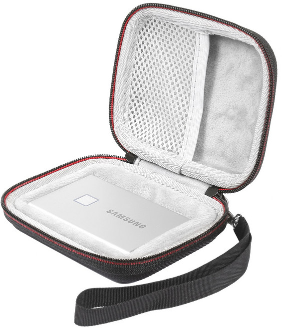 삼성 SSD T7 Touch 전용 하드쉘 EVA 케이스, BLACK, 1개