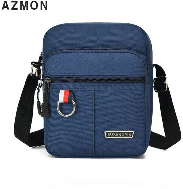 AZMON 프리미엄 미니 메신저백 0.16kg 초경량 작은 어깨가방 휴대폰 폰가방