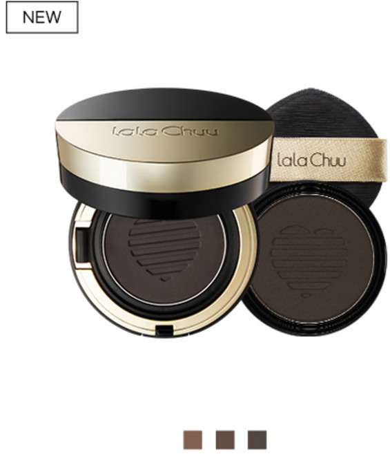 라라츄 헤어쿠션 마스터, 내추럴블랙, 1개, 본품+리필