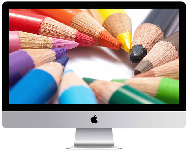 중고 애플 아이맥 27형 5K A1419 코어 i5-6500 16G SSD 512GB Radeon R9 M380 B급 특가상품, 애플 A1419, MAC OS, 16GB, 실버