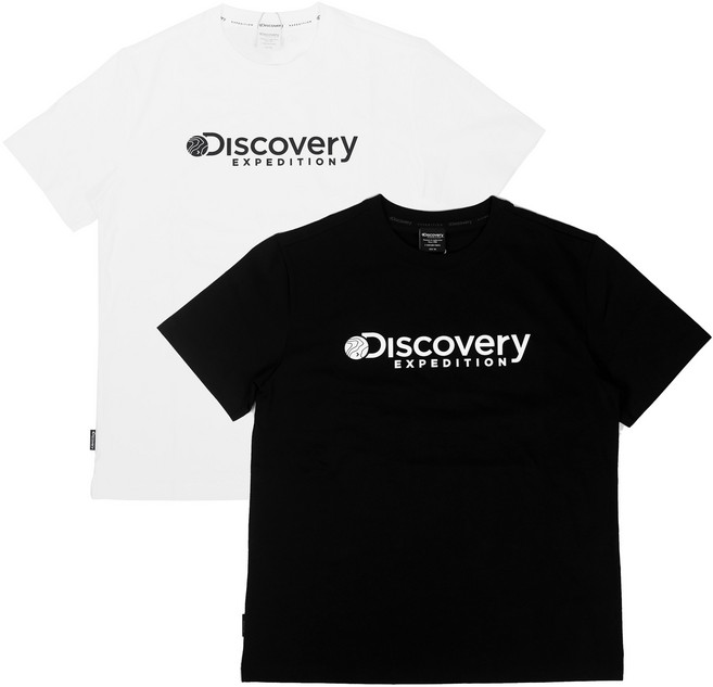 [국내매장 정품] 디스커버리 남여 프레시벤트 빅로고 로건 반팔 티셔츠 4종 택1 + 스포츠양말