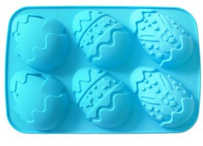 계란3종 6구 실리콘몰드, 1개