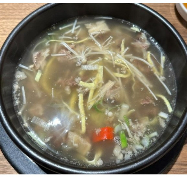 1+1 옛날 경남 시골 장터 갈비탕 600g 총1.2kg 해장국 혼밥