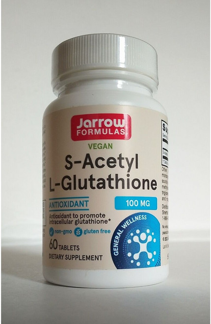 자로우 포뮬러스 S-아세틸 L-글루타치온 100 mg 60 타블렛, 60정, 1개