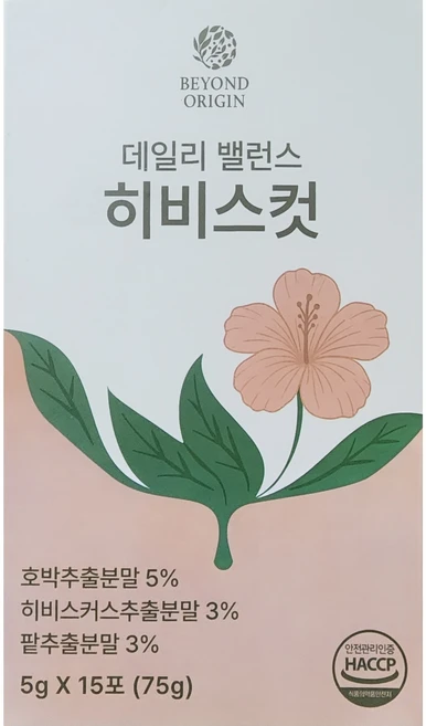 비욘드오리진 데일리 밸런스 히비스컷 5g x 15포 [히비스커스 컷 부기 제거 다이어트 티 이너뷰티 체지방 컷 식후 관리 데일리 허브차 건강 보조제 히비스 다이어트], 1개, 15회분 - 쿠팡