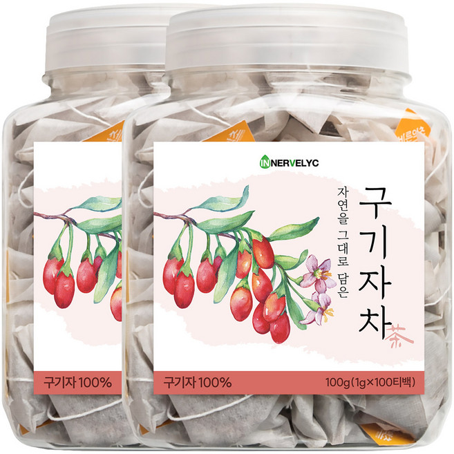 이너블릭 구기자차, 1g, 100개입, 2개