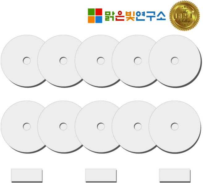 맑은빛연구소 미니 의류건조기 호환 배기(원형)필터 흡기(사각)필터 세트, 1 SET