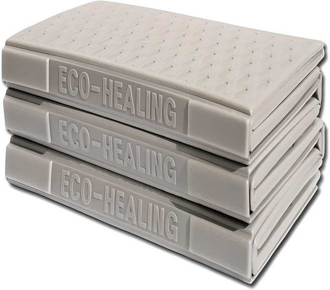 힐링 3단 캠핑매트, 그레이