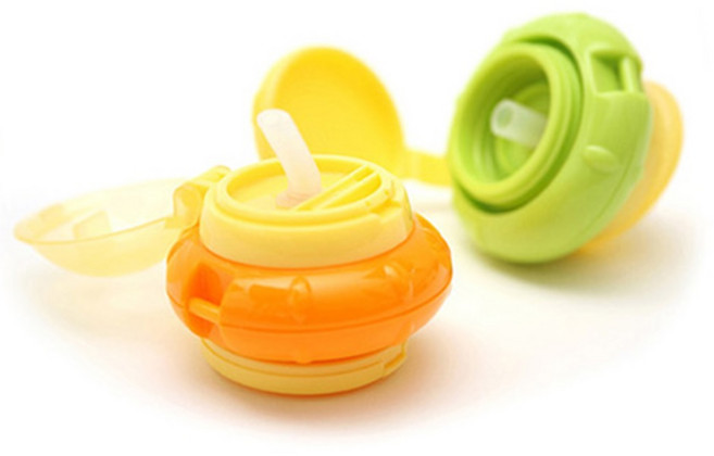 플렉사 페트병 스트로우(목걸이 미포함) 연예인 빨대뚜껑 호환 실리콘, 1개