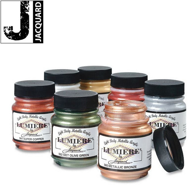 자카드 루미에르 메탈릭/펄 패브릭물감 70ml pow+38422ej, 564 Metallic Copper