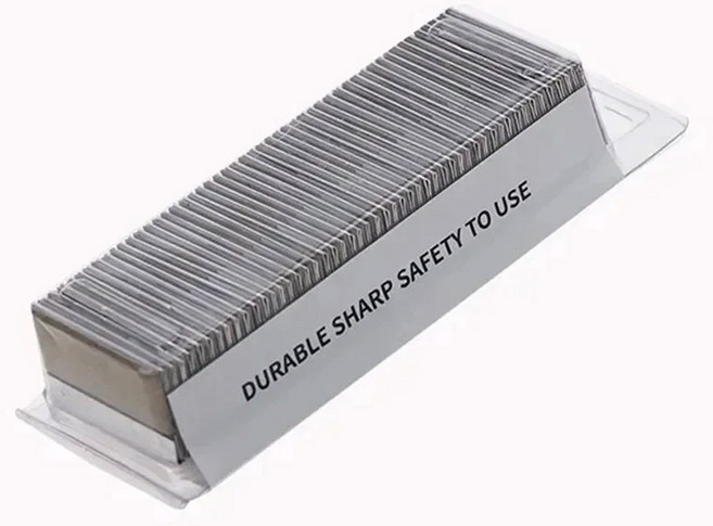 WYLIE WL 009 커버 도구 프레임 블레이드 블랙 내구성 가장자리 100PCS 면도기 단일 날카로운 전화 후면 긁기 유리 중간 수리, 1개