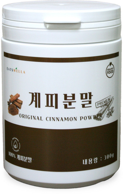프리미엄 계피가루 시나몬분말 100%, 1개, 300g