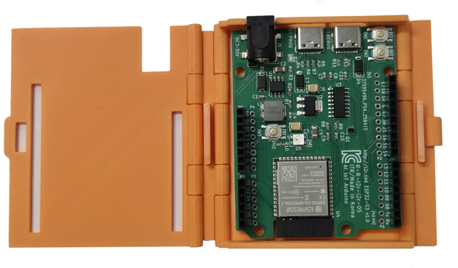 AI IoT 개발보드 ESP32-S3 WiFi Bluetooth Edge AI Arduino 호환 KC인증 [i2r-05+케이스]