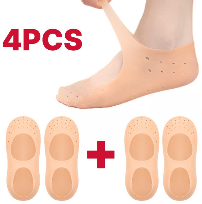 소르린 촉촉풋 실리콘 보습 양말 각질 케어 덧신