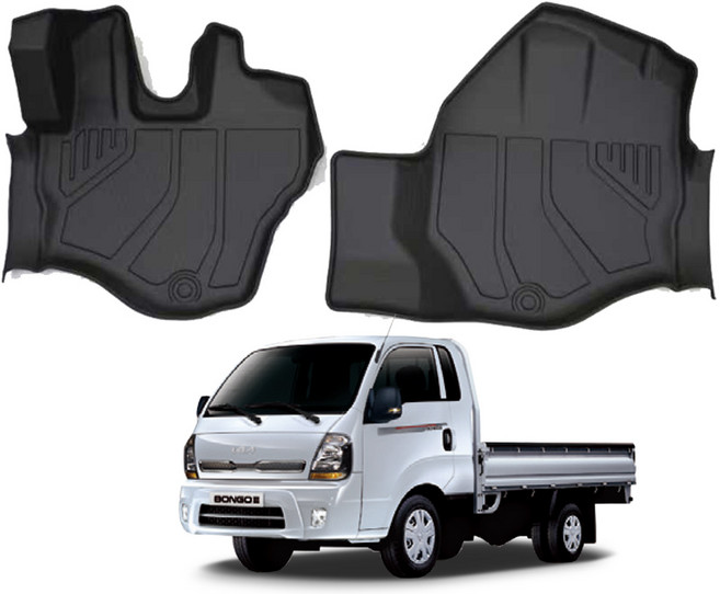 리얼핏 봉고3 논슬립 3D TPE 실내매트[호환]