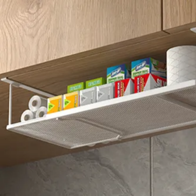 두루머리 싱크대 상부장 부착식 식기건조대 600, 1개, 블랙 일반형(높이 13cm), 1단