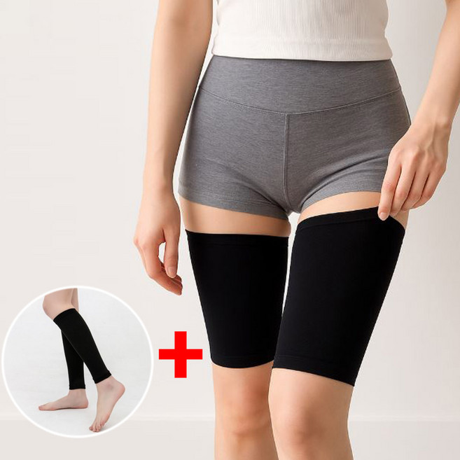 드흐으 붓기 완화 허벅지 종아리 압박 밴드 스타킹