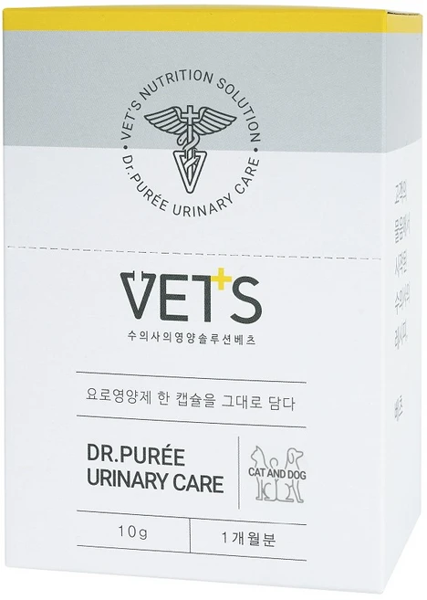 베츠 닥터퓌레 유리너리케어 강아지 고양이 영양제, 30회분, 유리너리+결석, 1개 - 쿠팡