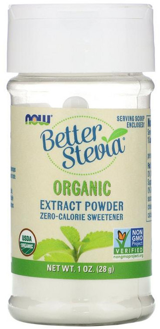 나우푸드 스테비아 분말 영칼로리 설탕대체 설탕대신 28g, 1개