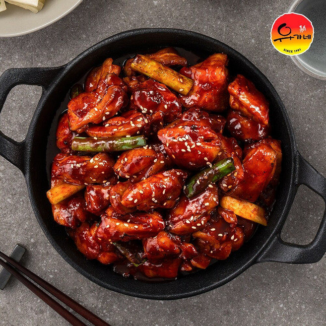 바이올푸드 유가네 순살 바베큐 치킨 7팩, 250g, 7개