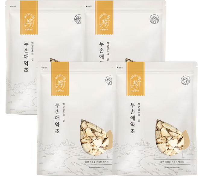 두손애약초 백출(삽주뿌리), 4개, 300g
