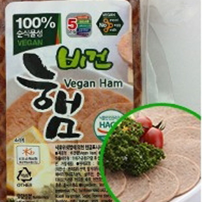 러빙헛 비건 사각햄(무오신채) 950g/채식콩고기 VEGAN, 950g