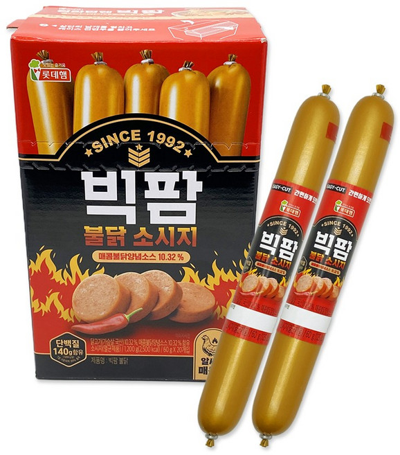 롯데햄 빅팜 불닭, 1.2kg, 1개