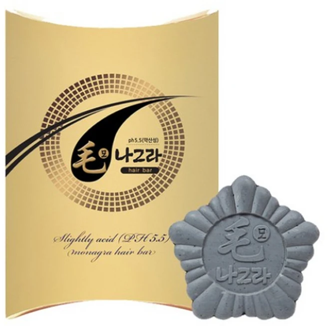 스킨매직 모나그라 헤어바 샴푸바 70g 약산성 두피케어, 1개 - 쿠팡