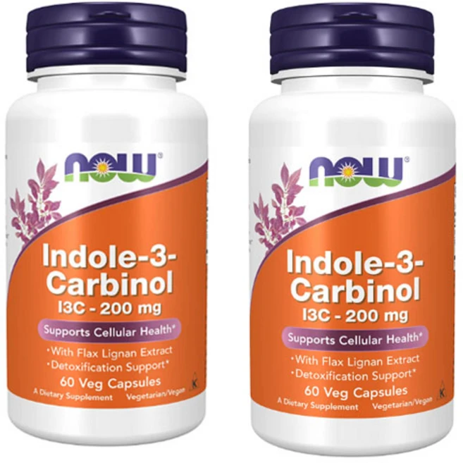 나우푸드 인돌-3 카르비놀 NOW food Indole-3-Carbinol 200mg 60정 2개 - 쿠팡