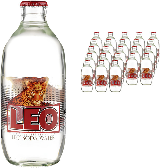 레오 소다 워터, 325ml, 24개