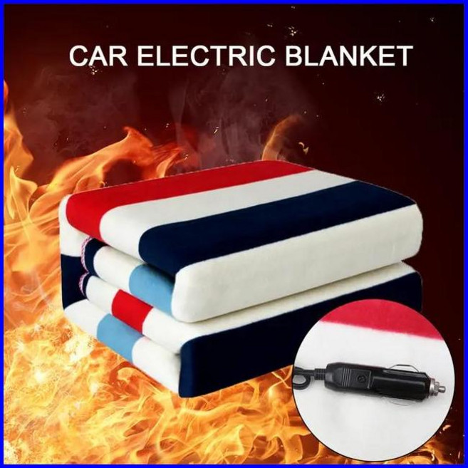 봄여름캠핑 바닥보강 습기방지 전기 자동차 난방 여행 담요 추운 날씨 캠핑 전기 담요 난방 매트 자동차 보온 매트리스 12 V 24V 전기담요 캠핑담요 12v온열매트, 없음